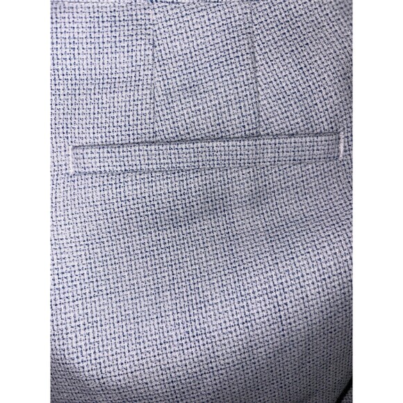 NWT Talbots Women’s Dress Pants Size 8 White And Blue - Picture 9 of 11